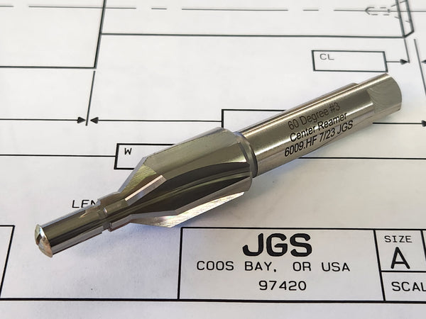 6008-hf 60 Degree Included #2 Center Reamer