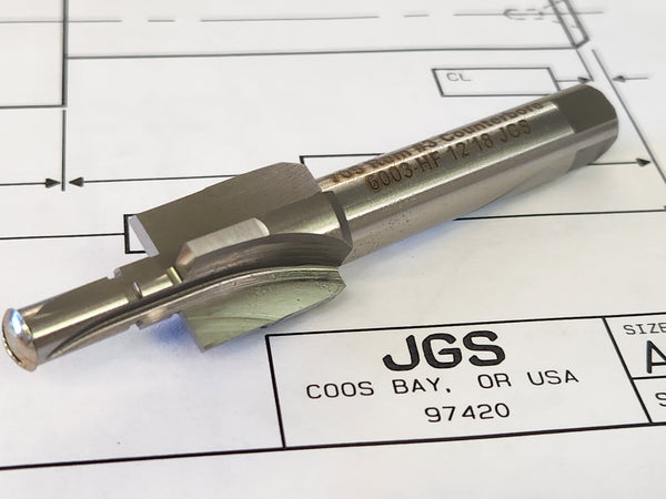 96 Degree Included #2 Counterbore